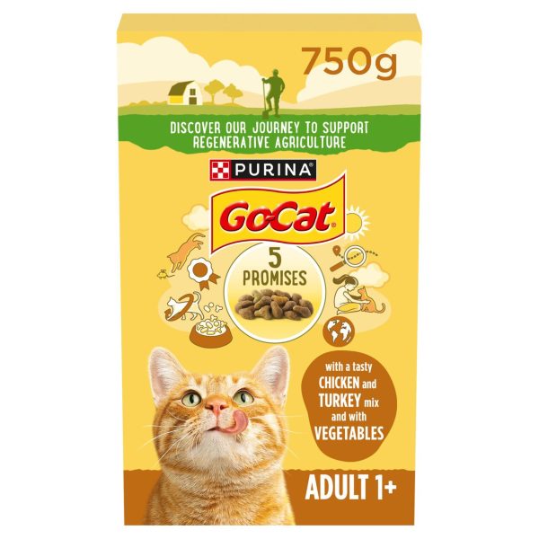 Go-Cat Kitten Dry Cat Food In Chicken, Milk & Veg