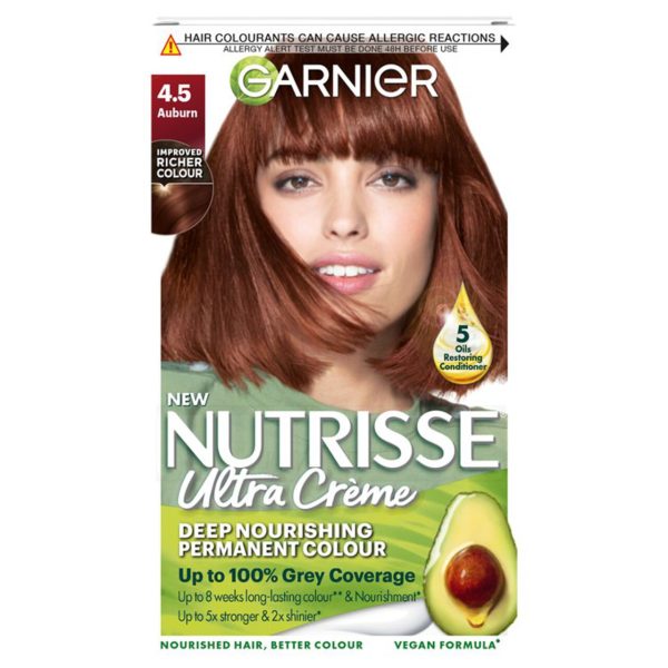 Garnier Nutrisse Auburn 4.5 Permanent Hair Dye