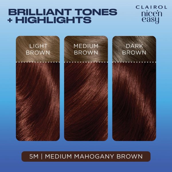 Nice N Easy Medium Mahogany Brown 5M