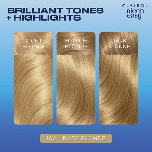 Nice 'N Easy Permanent Colour 101 Natural Baby Blonde Hair Dye