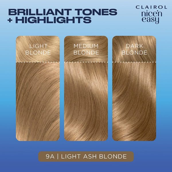 Nice 'N Easy Permanent Colour 102 Natural Light Ash Blonde Hair Dye