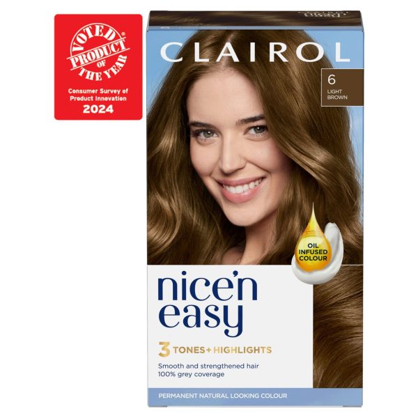 Nice 'N Easy Permanent Colour 116 Natural Light Brown Hair Dye