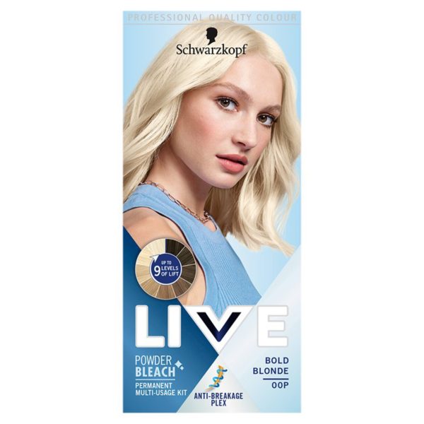 Schwarzkopf Live Powder Bleach Bold Blonde 00P