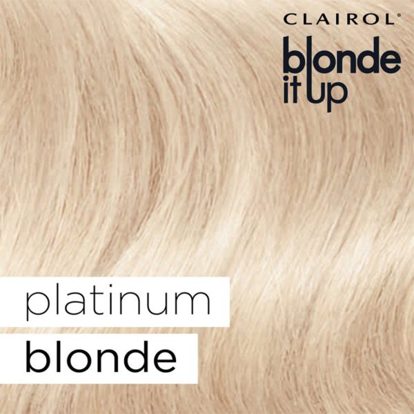 Clairol Blonde It Up Permanent Hair Dye Platinum Blonde