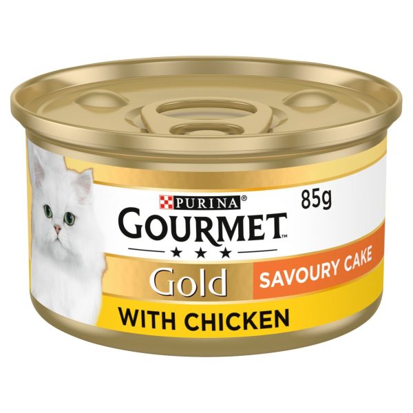 Gourmet Gold Savoury Cake Chicken Wet Cat Food