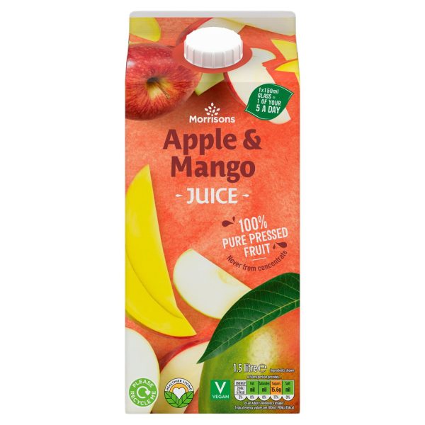 Morrisons 100% Fruit Apple & Mango Juice