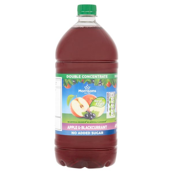 No Added Sugar Apple & Blackcurrant Double Concentrate Squash