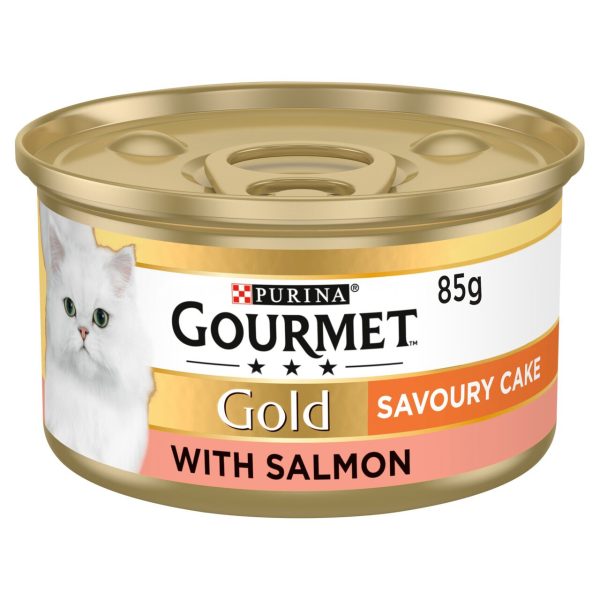 Gourmet Gold Savoury Cake Salmon Wet Cat Food