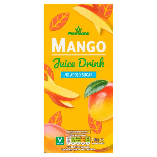 No Added Sugar Mango Juice Drink