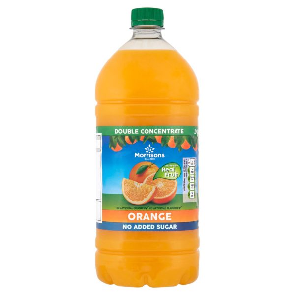 No Added Sugar Orange Double Concentrate Squash