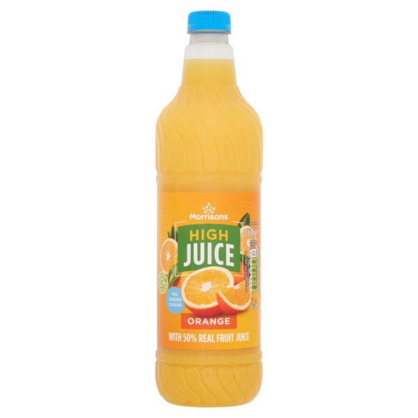 No Added Sugar Orange High Juice Squash