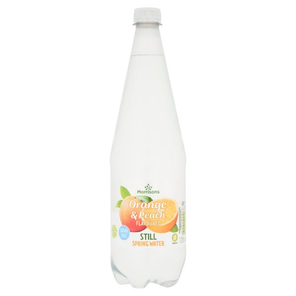 Morrisons No Added Sugar Still Orange & Peach Spring Water