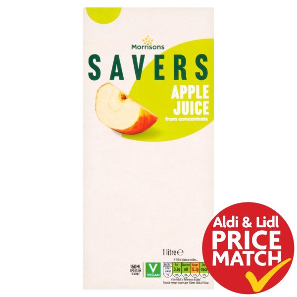 Savers Apple Juice from Concentrate