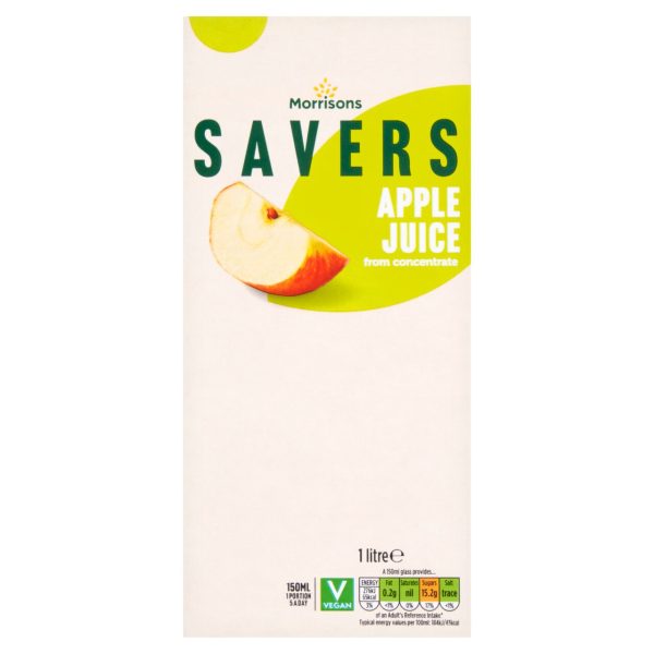 Savers Apple Juice from Concentrate