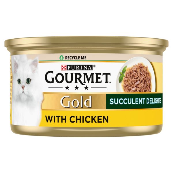 Gourmet Gold Succulent Delights Chicken Wet Cat Food