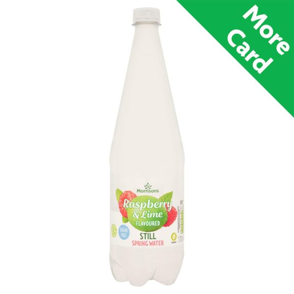 Morrisons Still Raspberry & Lime Spring Water