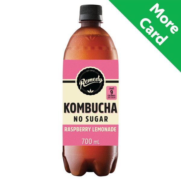 Remedy Kombucha Raspberry Lemonade