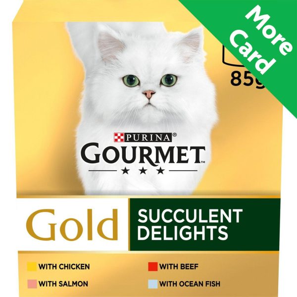 Gourmet Gold Succulent Delights Wet Cat Food