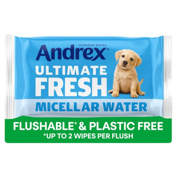 Andrex Ultimate Fresh Moist Toilet Tissue Hygiene Wipes Wipes Pack of 36