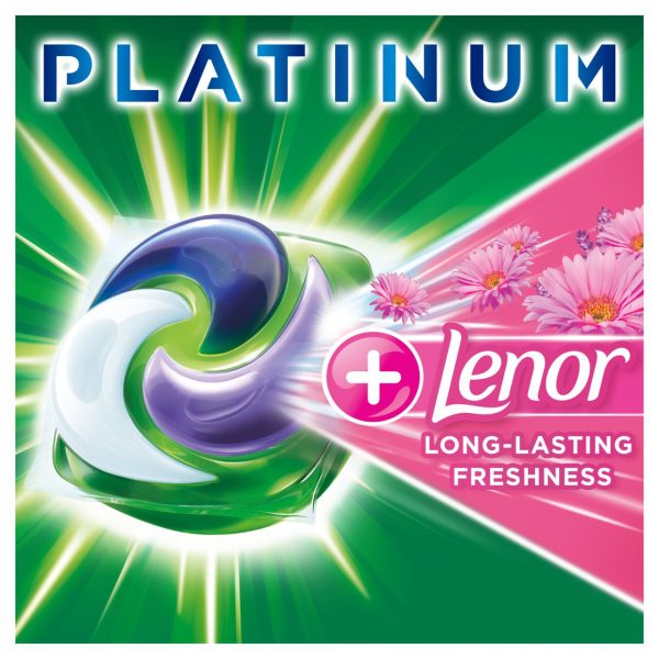 Ariel Platinum + Lenor All-In-1 Washing Capsules pack of 29