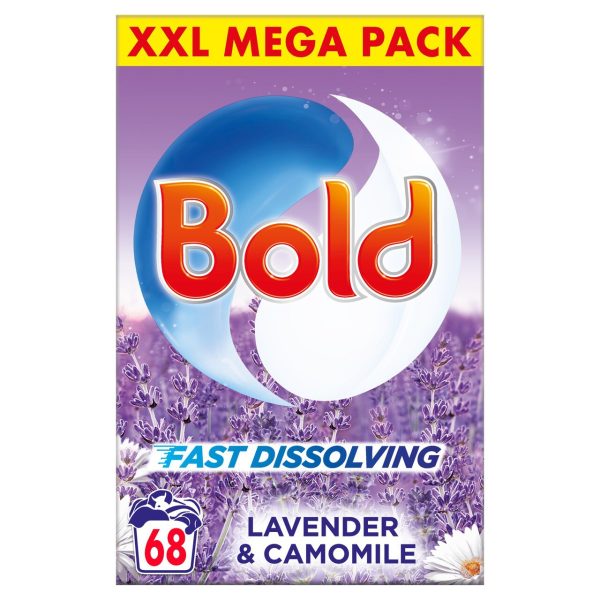 Bold 2 in 1 Washing Powder Lavender And Camomile 68 Washes