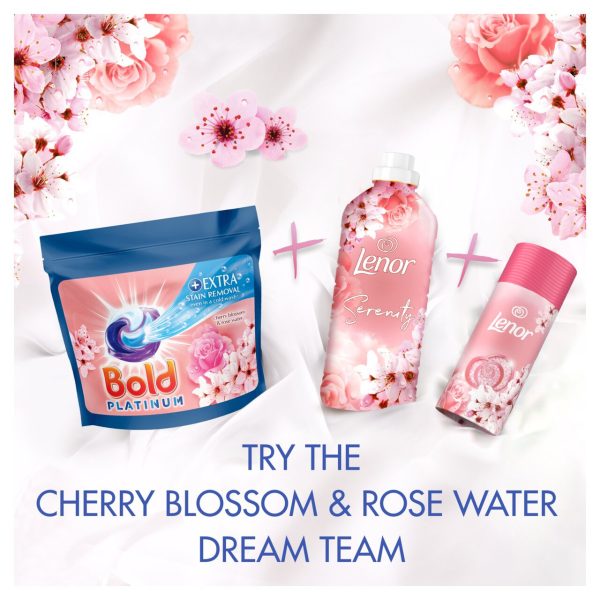 Bold All-In-1 Platinum Pods Cherry Blossom Washing Capsules pack of 29