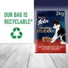 Felix Doubly Delicious Beef Chicken & Vegetables Dry Cat Food