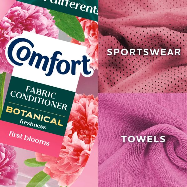 Comfort Botanical Fabric Conditioner First Blooms 38 Washes