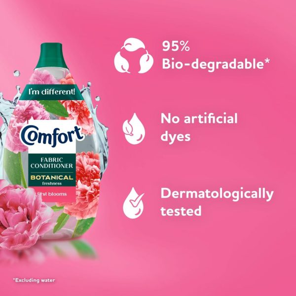 Comfort Botanical Fabric Conditioner First Blooms 64 Washes