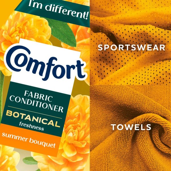 Comfort Botanical Fabric Conditioner Summer Bouquet 64 Washes