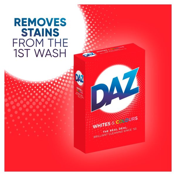 Daz Washing Powder For Whites & Colours 80 Washes