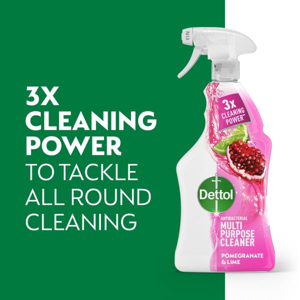 Dettol Antibacterial Disinfectant Multi Surface Spray Pomegranate