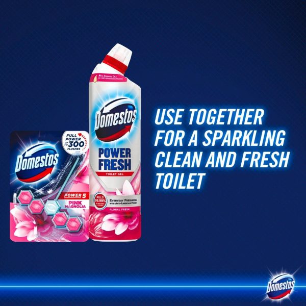 Domestos Power Fresh Toilet Gel Floral Fresh