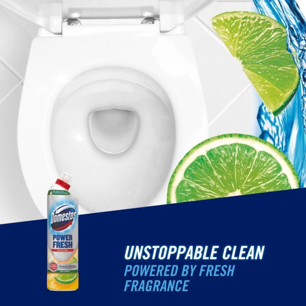 Domestos Power Fresh Toilet Gel Lime Fresh