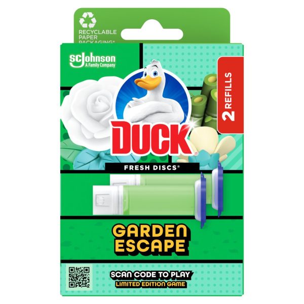 Duck Fresh Discs Garden Escape Twin Refill