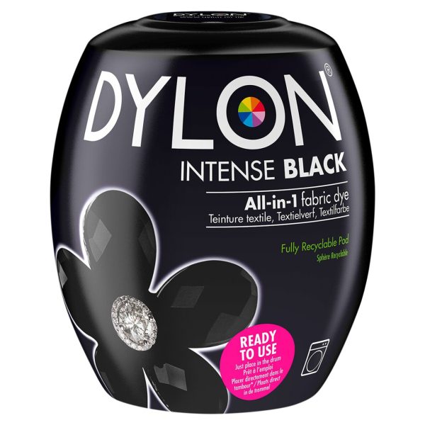 Dylon Intense Black All-In-1 Fabric Dye Pod