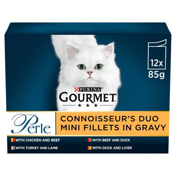 Gourmet Perle Connoisseur's Collection In Gravy Wet Cat Food