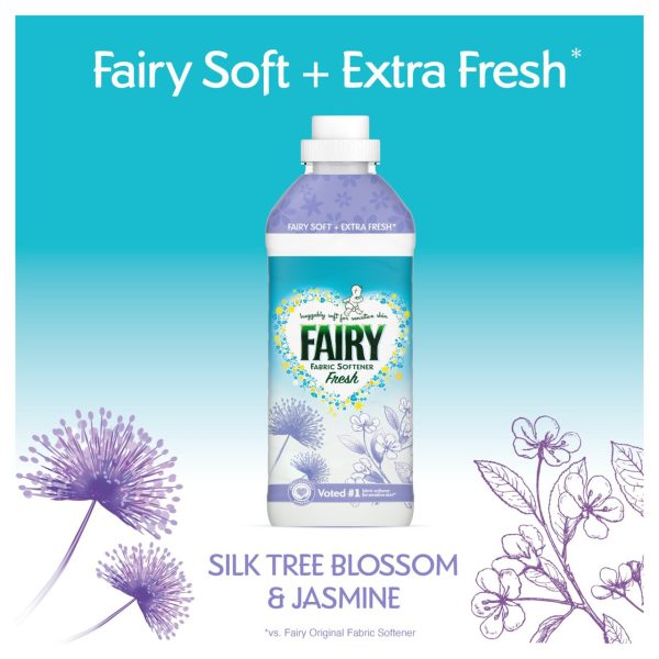 Fairy Fabric Conditioner Silk Tree Blossom & Jasmine 42 Washes