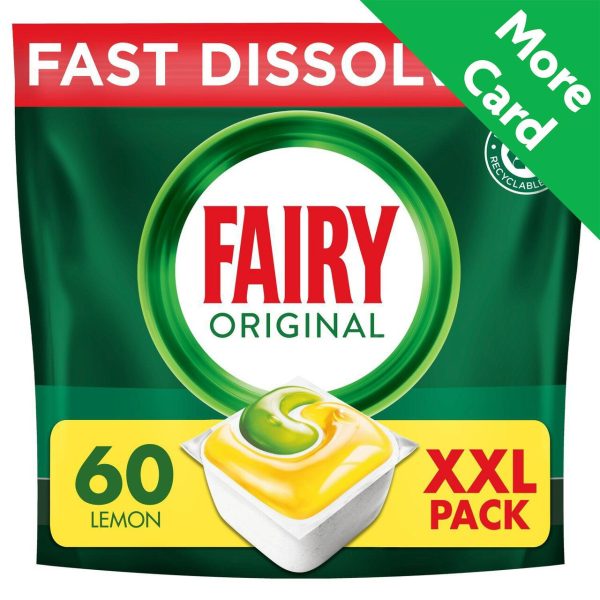 Fairy Original All In One Auto Dishwashing Tablet Lemon