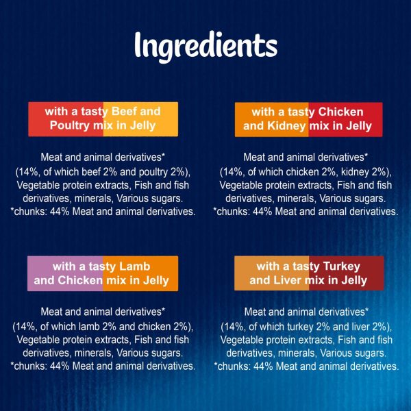 Felix Doubly Delicious Meat Selection in Jelly Wet Cat Food