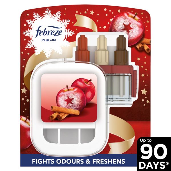 Febreze 3volution Plug Starter Kit & Refill Spiced Apple