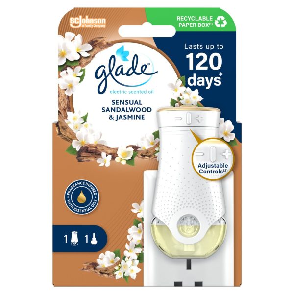 Glade Plug In Scented Oil Holder Bali & Jasmine