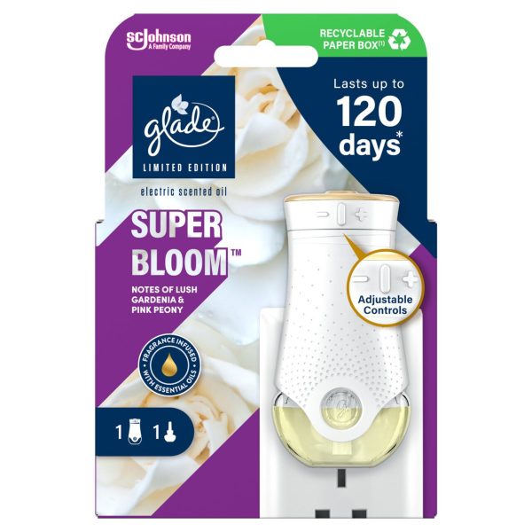 Glade Plug Ins Scented Oil Holder Superbloom