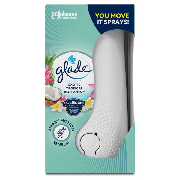 Glade Sense & Spray Exotic Tropical Blossoms Holder