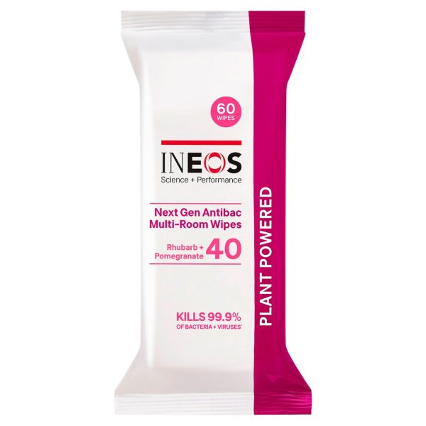 INEOS Antibac Multi-Room Wipes Rhubarb + Pomegranate