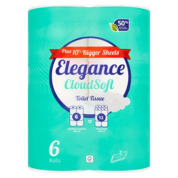 Elegance Double Toilet Rolls