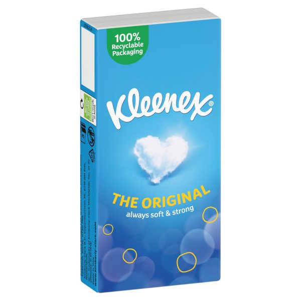 Kleenex Original Pocket Packs 9 Sheets Pack Of 6