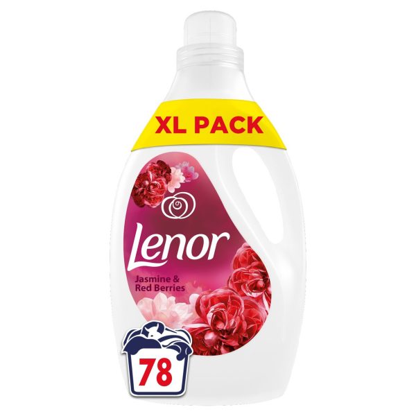 Lenor Jasmine & Red Berries Fabric Conditioner 78 Washes