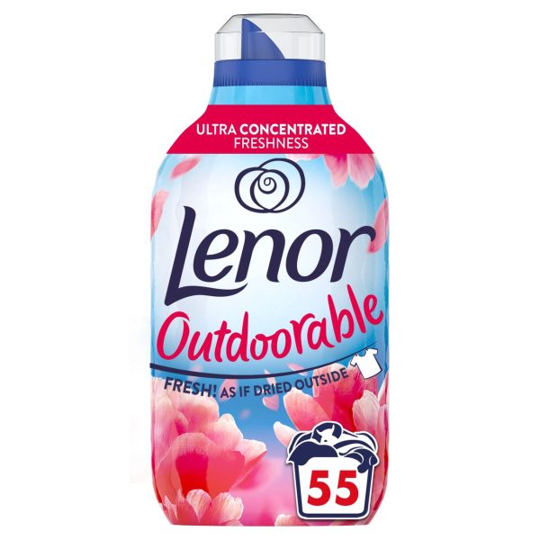 Lenor Outdoorable Pink Blossom Fabric Conditioner 55 Washes