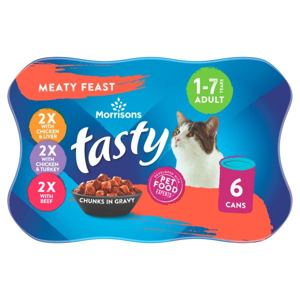 Cat Food Meat Chunks In Gravy